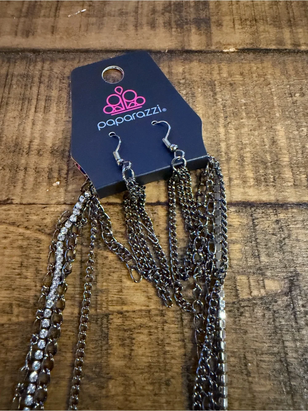 Paparazzi Layered Gunmetal Necklace - Women Jewelry